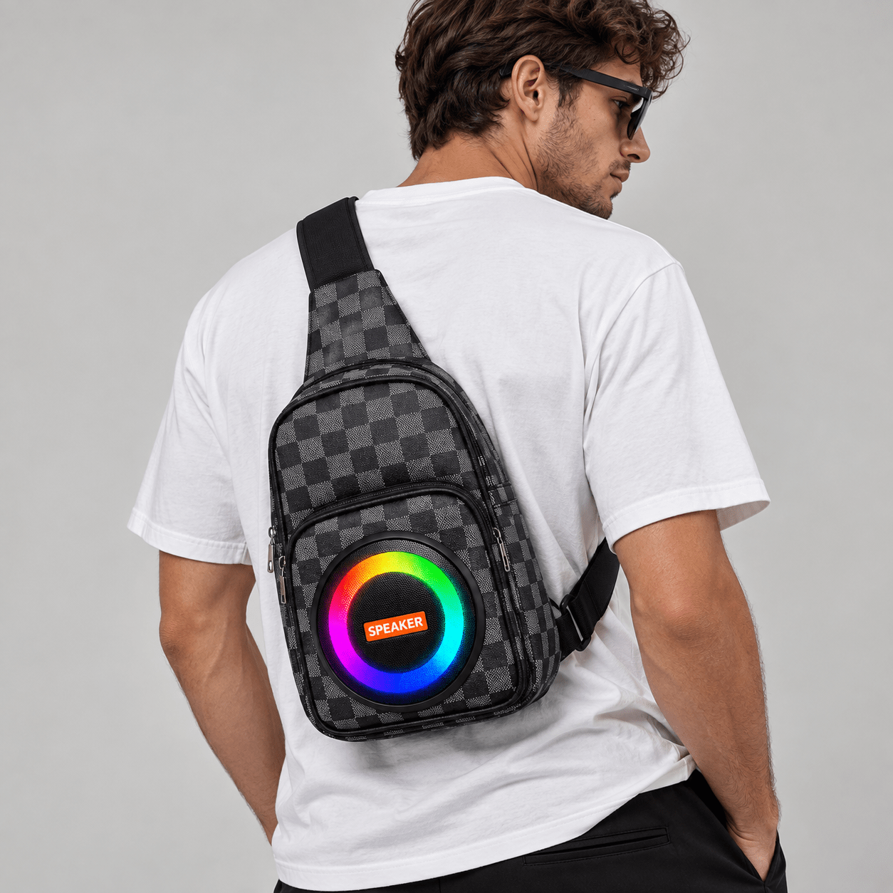 borsa monospalla con speaker bluetooth 4 borsa monospalla con speaker bluetooth 4